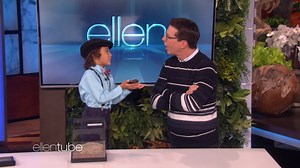 2.3M views · 20K reactions | Sean Hayes met a 7-year-old insect expert... and a few of his friends. | Ellen DeGeneres | Facebook