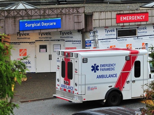 B.C. hospitals using portable waiting rooms, temporary spaces for overflow patients