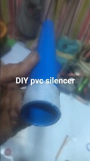 DIY pvc silencer toygun only