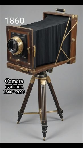 Evolution Time on Instagram: "Camera evolution from 1860 to 2090 @evotimelab #evolution #timelapse #usa #history #usastyle #camerasony #camera #sony #phothograpy #photocamera"