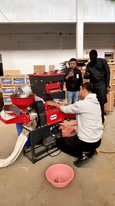 7.7K views · 64 reactions | Small 5-in-1 rice milling machine, remove stones and grind fine bran. #ricemill | Mini Rice Mill Machine | Facebook