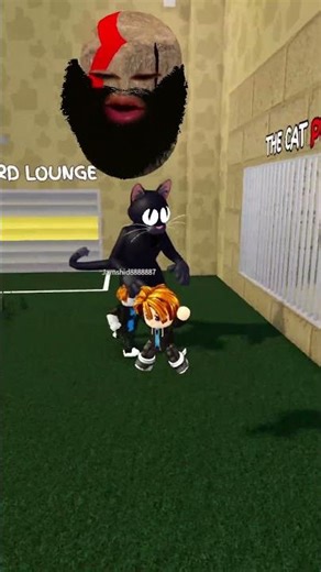 Roblox Bacon Trapped by Monster Cat 🥲😮 #roblox #shorts