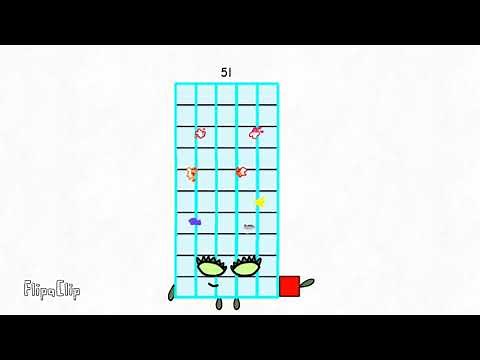 Numberblocks band 51-60 (With mor Extras)