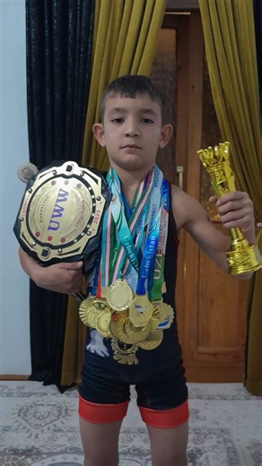 Muhammadzohid 💪 | Chemp😎 . #uwwuzb #uwwasia #wrestling | Instagram