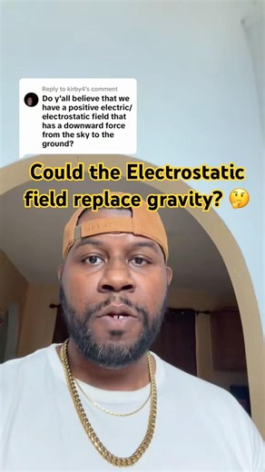 Could the electrostatic field replace gravity? 🤔
