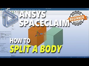 Spaceclaim How To Split A Body