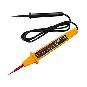 Electric AC/DC Voltmeter Ammeter Circuit Voltage Detector Pen Tester 6-380V 8in1