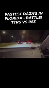 16K views · 138 reactions | The two fastest DAZA Cars in Florida! Any other Daza faster than these two? TTRS was having TCS issues*** @rs3_matt_ TTRS owner @? #daza #ttrs #rs3 #s3 #r8 #turbos #awd #awdarmy #bmwinvasion #fl2k #tx2k #1320video #racing #streetracing #dragracing #rollracing #Cars #carsandcoffee #carsofinstagram #carmeet #carinstagram #cars247 #Germany #euros #v8 #v10 | Babayaga Racing Channel | Facebook