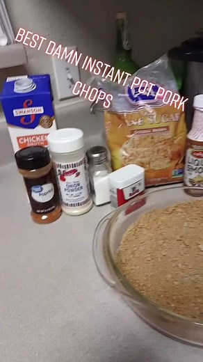BEST DAMN INSTANT POT PORK CHOPS! #instantpotrecipes #intantpotdinner #intstantpot #porkchop
