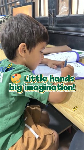 4.4K views · 39 reactions |  Little hands, big imagination! Every child holds a world of creativity within. Here’s a glimpse of our young artist exploring, imagining, and creating something truly wonderful! ✨ #CreativeKids #LittleArtists #LearningWithFun #SchoolLife #InspiringYoungMinds #KidsAtWork #CreativityInAction #ImaginationUnleashed #EastEducation #FutureCreators | EAST | Facebook