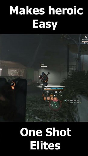 Division 2: ONE SHOT Rifle Build MELTS Heroic Solo or Group 2026