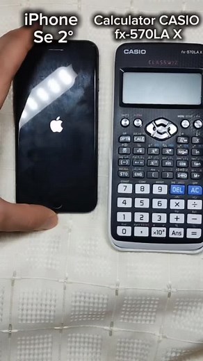 iPhone SE 2 Vs Calculator CASIO 🔥 #iphonese #apple #casio #iphonese2 | ReTrendy