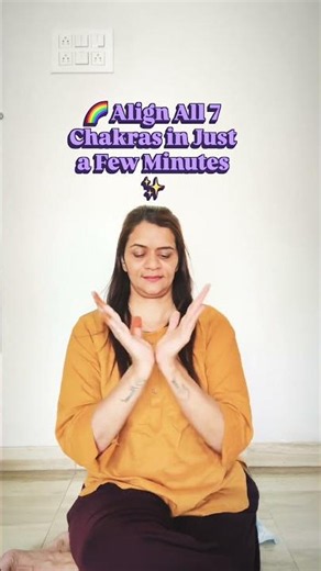 Align All 7Chakras in Just a Few Minutes #goviral #divine #fypp #viral #guidance #yoga