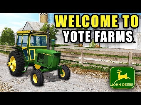 YOTE FARMS EQUIPMENT TOUR! | PURCHASING TRACTOR, COMBINES & PLANTERS | FARMING SIMULATOR 2017