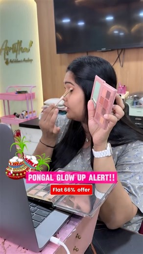 N.D. Asmitha🌟 on Instagram: "✨ Happy to announce my first Online Self-Grooming Session of 2026! ✨ Kickstart the year by investing in yourself with our biggest offer yet 💄✨PONGAL OFFER 💰 Session Value: ₹6000 🔥 You Pay: ₹1999 only (FLAT 66% OFF) LOOK & LEARN ONLINE SELF-GROOMING COMBO CLASS ✨ Self-Makeup ✨ Self-Hairstyling ✨ Saree Draping 📅 Date: January 18th 🕚 Time: From 11 AM onwards ⸻ Why this class is perfect for you 👇 ✔️ Beginner-friendly — ZERO prior knowledge required ✔️ Medium of in