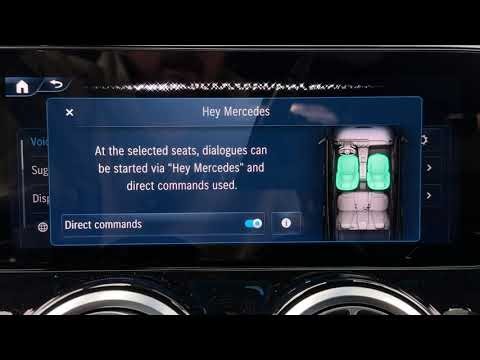 MERCEDES-BENZ GLB – Como ativar Hey Mercedes
