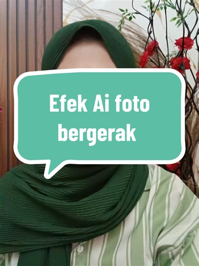 Efek Ai foto Bergerak mudah langsung dari tiktok #tutorial #fypシ #okta