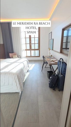 Le Meridien Ra Beach Hotel and Spa Room Tour! 🏨 Spain 🇪🇸