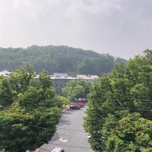 High risk for rapid spread of wildfires today in Augusta County