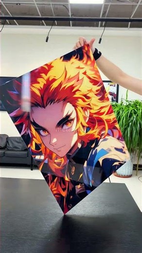 Epic Anime Metal Posters for Gamers & Collectors (USA Shipping)anime wall art,anime metal