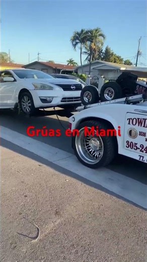 Grúas en Miami Florida