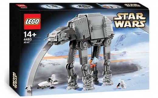 乐高 星球大战 4483 AT—AT 速组评测