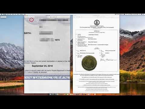 How to Apostille a Virginia Birth Certificate