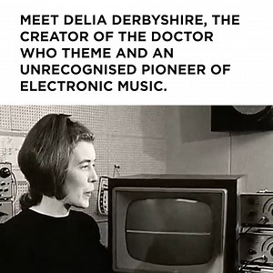969K views · 28K reactions | Imagine watching TV in 1963 and hearing that iconic tune for the first time! Mind. Blown. #deliaderbyshire #electronicmusic #musichistory #doctorwho #noisemachines | Needle in the Hay | Facebook