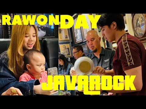 PECEL MADIUN AND RAWON DAY AT JAVA ROCK, WITH AL GHAZALI, EL RUMI, SHAFEEA, DAFI, ALI & AMINAH