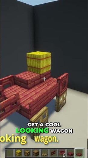 Minecraft Build a Scarecrow and Wagon Fast