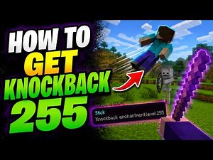How To Get Knockback 255 in Minecraft (Java & Bedrock)
