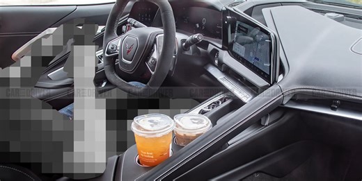 Spied! C8 Corvette Interior Looks Way Better Without a Wall of Buttons
