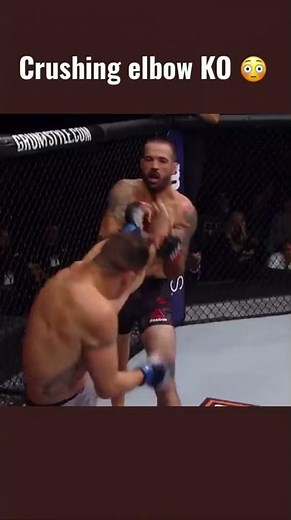 Matt Brown | Devastating elbow knockout 🤯