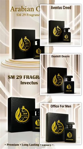 🌸 Elevate your scent game with SM 29 Fragrance 💖 Fresh vibes | Premium notes | Pure class ✨ 💫 Your signature scent starts with SM 29 🌿 Long-lasting freshness that speaks for you 🔥 SM 29 Products – Made to Impress ✨ Luxury fragrances for every mood 💎 Because you deserve the best #perfumes #fragrance #longlastingperfume #fashion #gifts