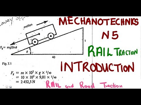 Mechanotechnics N5 Rail and Road Traction - Rail Traction Introduction ‪@mathszoneafricanmotives‬