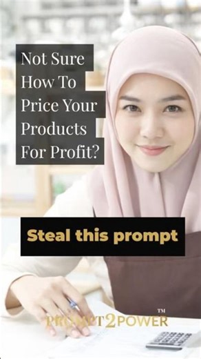 How to Price Your Product for Profit (ChatGPT Prompt for Small Businesses)