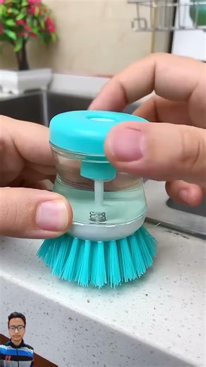 Low budget amazing product 🤩 || Soap dispenser smart scrubber #shortsfeed #shorts