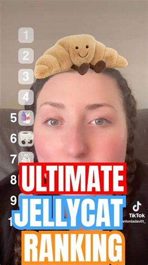 ULTIMATE JELLYCAT RANKING 🍒#jellycat #jellycats #ranking #reactionchannel #jellycathaul #shorts #fyp