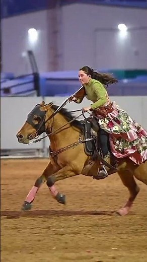 Cowboy mounted shooting