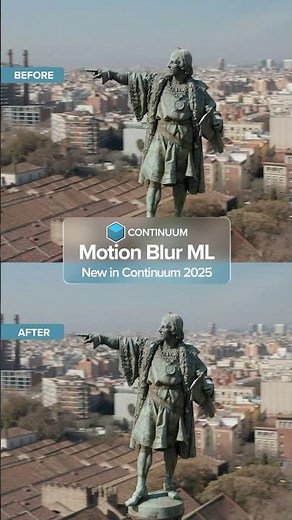 Continuum Motion Blur ML | #borisfx #vfx showcase