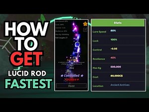 How to GET LUCID ROD IN FISCH 2025!