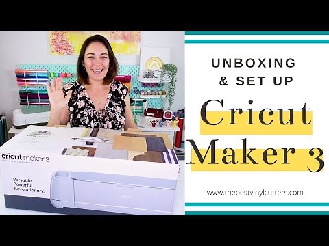 Cricut Maker 3 Unboxing, Set Up and Test cut