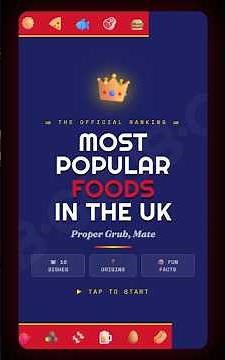 10 Most Popular Foods in the UK | Legendary British Dishes You Must Try #languagelearning #british