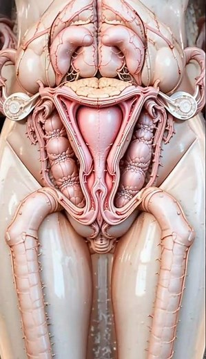 Female Reproductive System in 3D | Realistic Animation for Biology & Medical Education