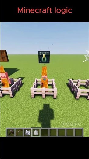 Minecraft Logic 🤨 #mimecraft #minecraftbuilding #minecraftmemes #minecraftsurvival