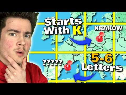 Can I Name European Cities That Fit in EVERY Square?