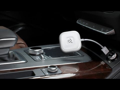 Wireless car adapter for Apple CarPlay