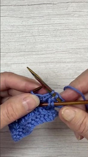 Left leaning cable stitch Knitting Tutorial