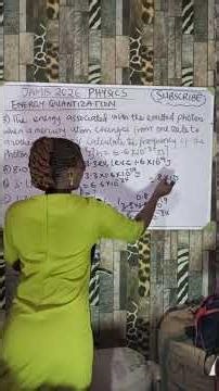 Live highlight. JAMB 2026 PHYSICS || ENERGY QUANTIZATION A MUST WATCH