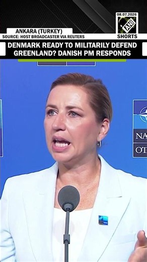 Denmark ready to militarily defend Greenland? Danish PM Frederiksen responds